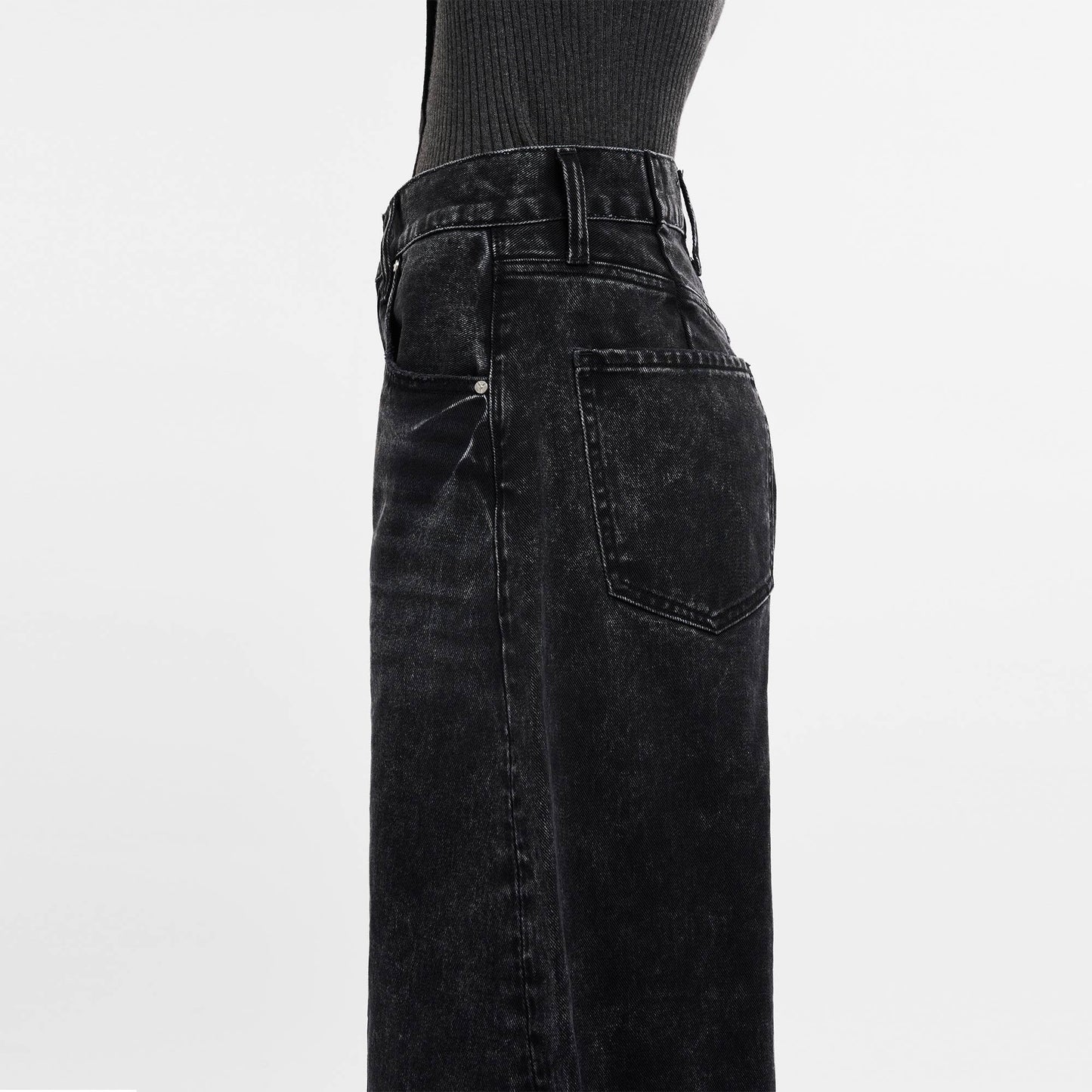 High Waisted Barrell Jeans