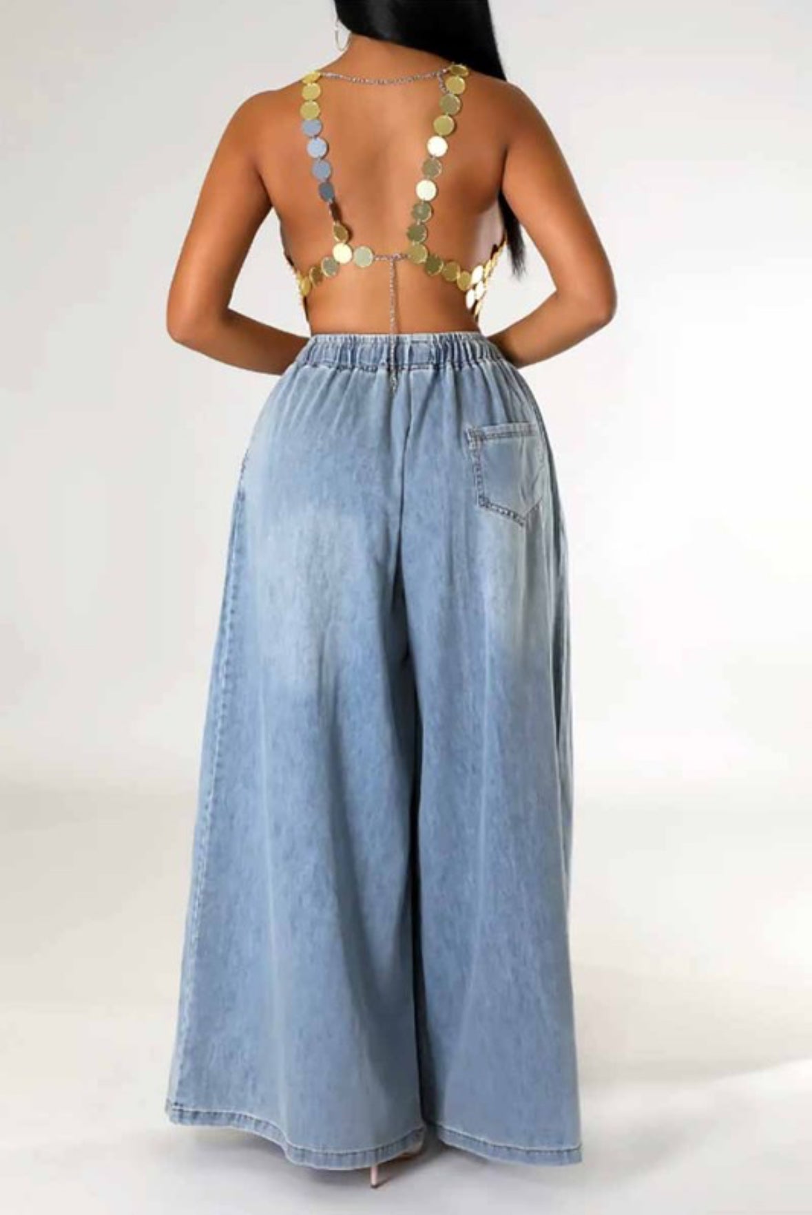 Rare Flow Denim Pants - SHE RARE