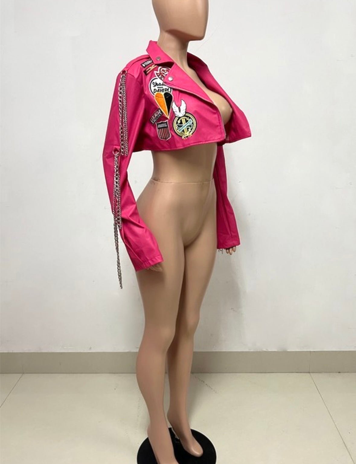 Pink Biker Jacket - She Rare
