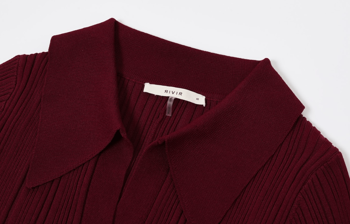 Cecilia Rib Knit Long Sleeve Dress - She Rare Boutique