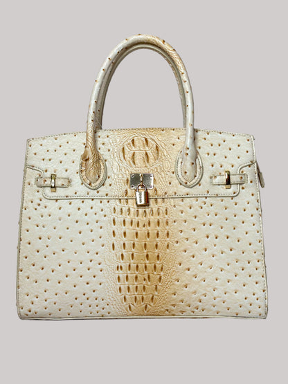 The Shelly Crocodile Handbag