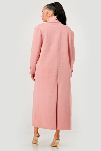 Power In Pink Coat Set - She Rare Boutique