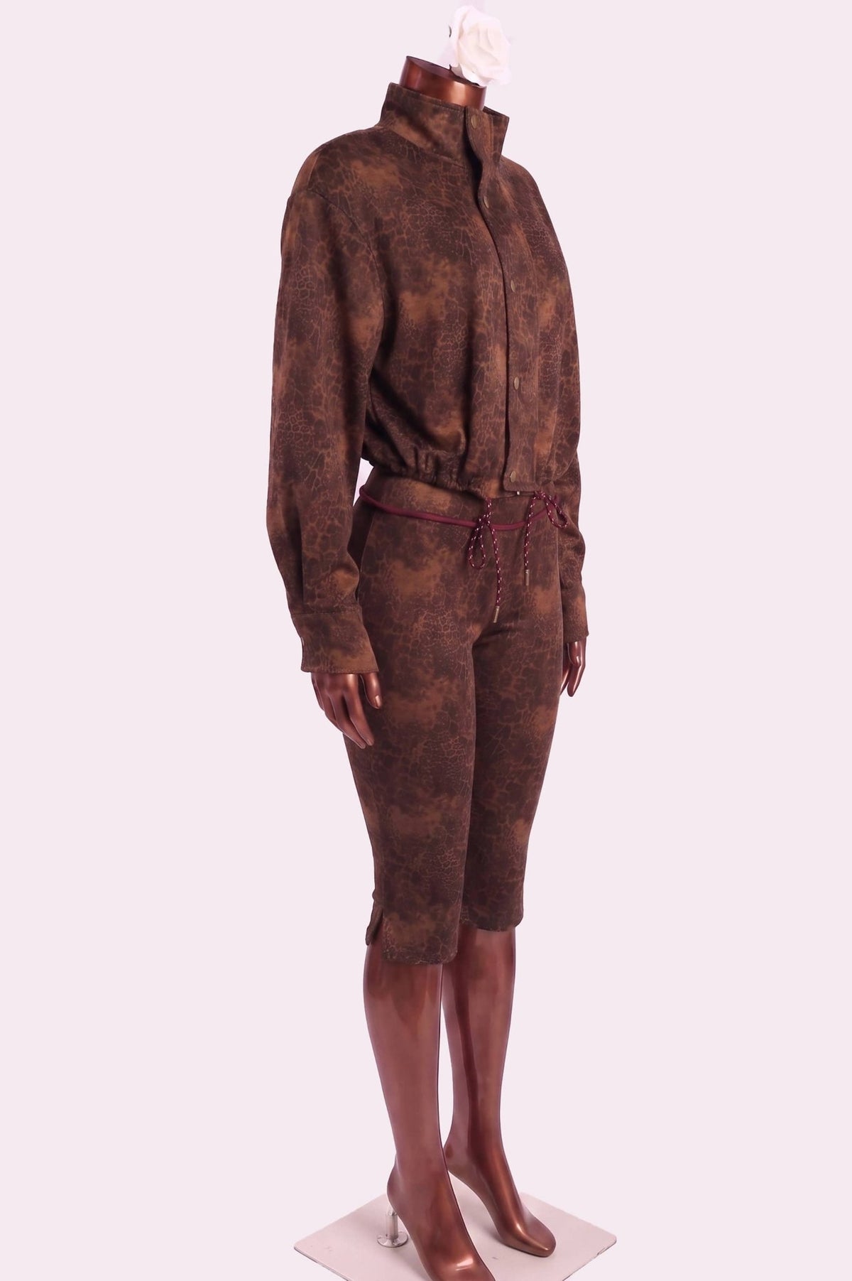 Cozy Luxe Jacket & Capri Set - She Rare Boutique
