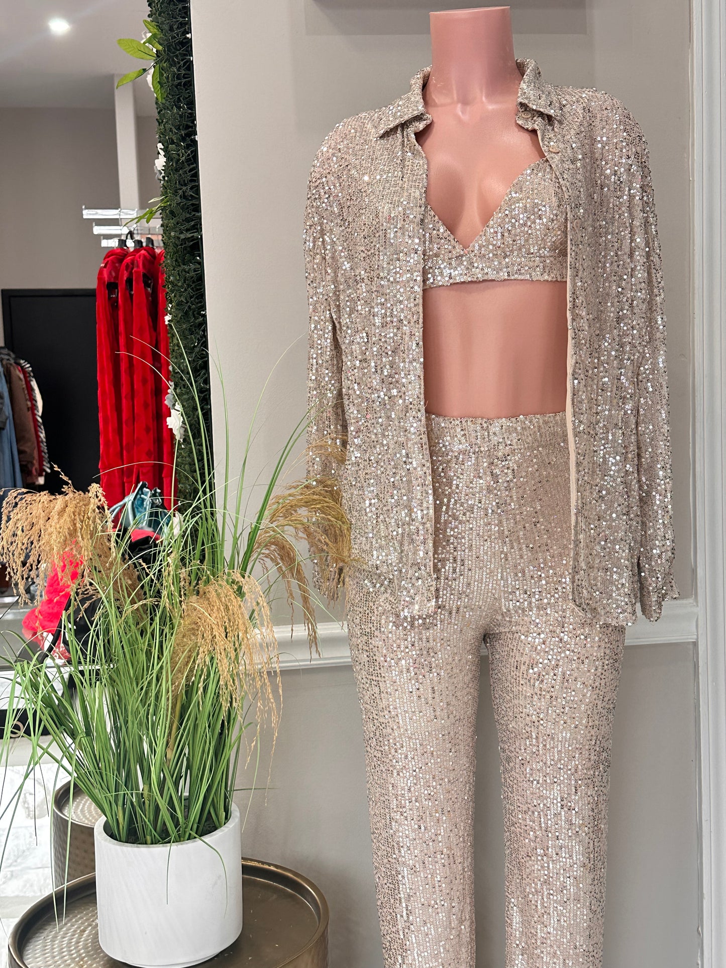 Cindy Sequin Party Set