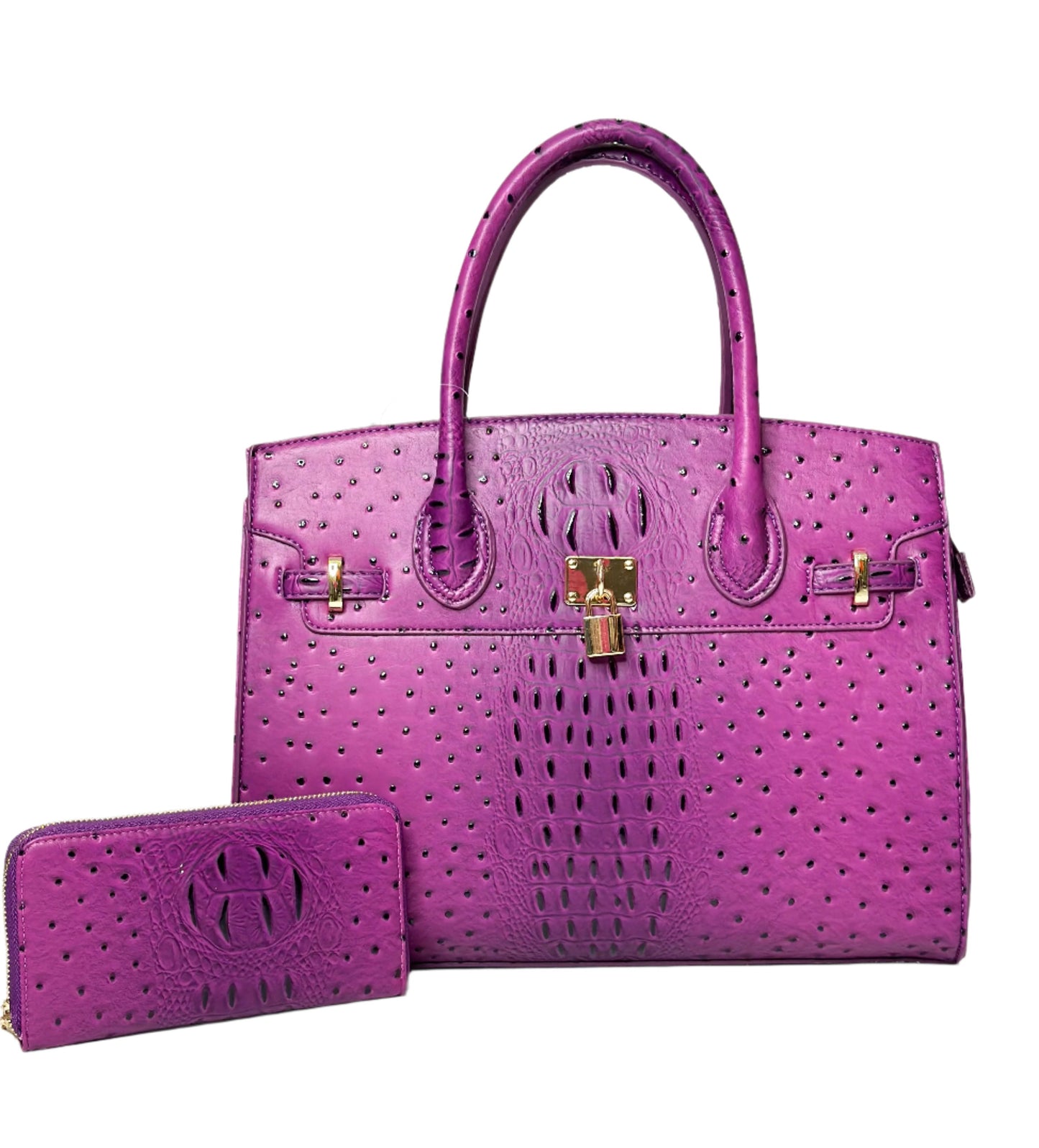 The Shelly Crocodile Handbag