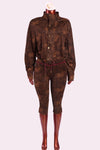 Cozy Luxe Jacket & Capri Set - She Rare Boutique