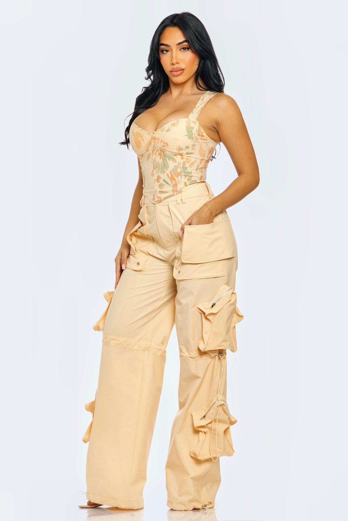 Chic Corset & Cargo Set