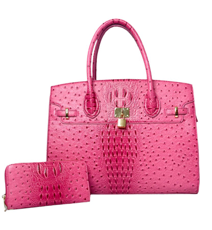 The Shelly Crocodile Handbag