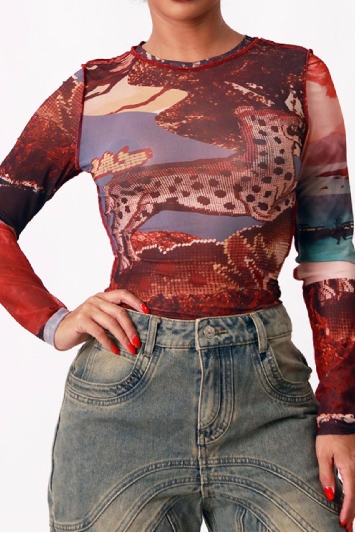 Wild Instinct Top - She Rare Boutique