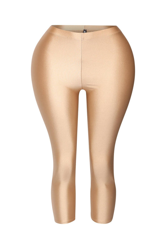 NYLON CAPRI LEGGINGS - She Rare