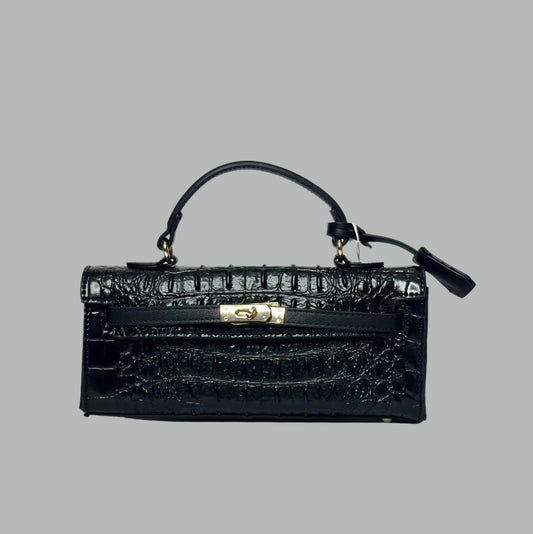 Black Crocodile Bag