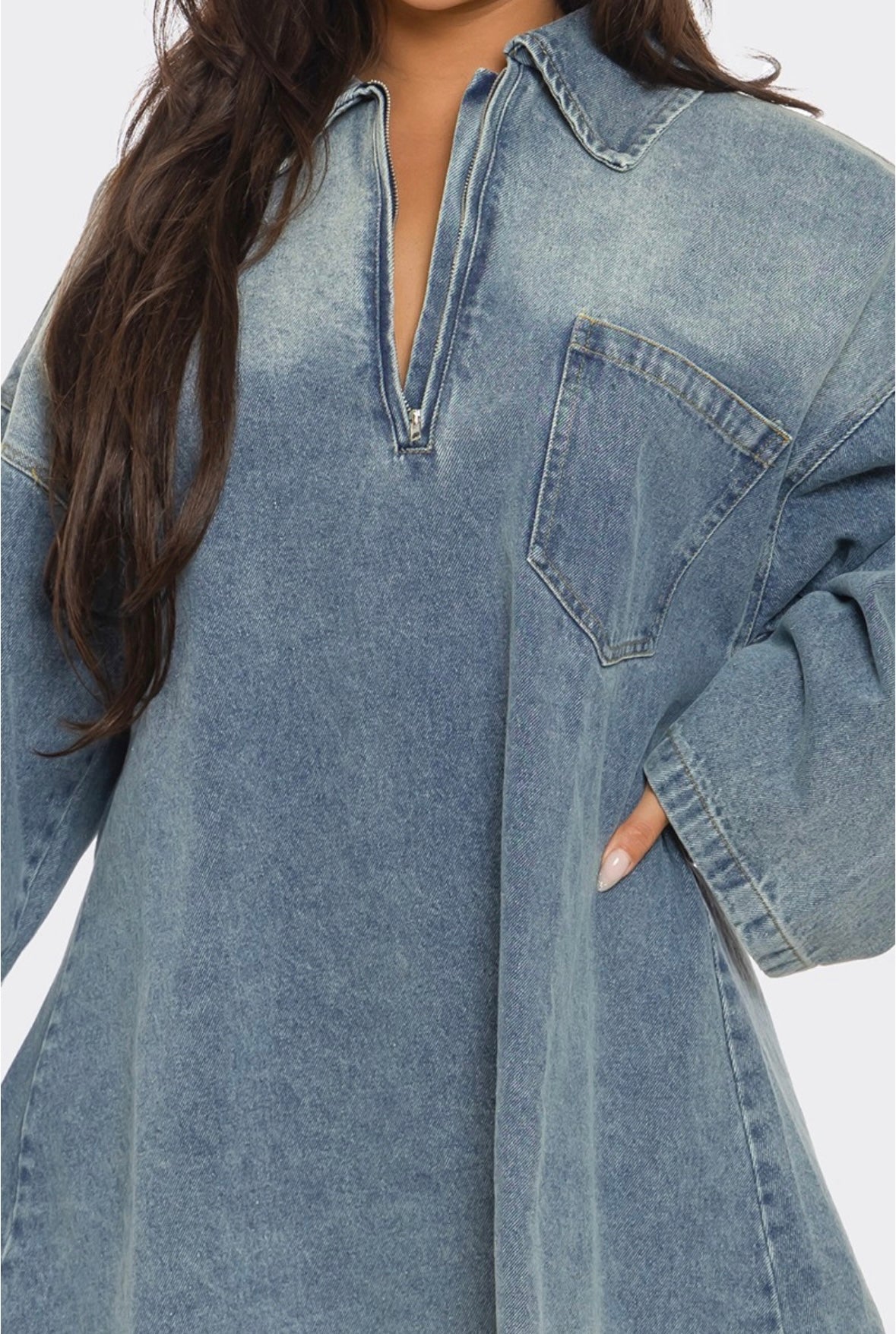 Denim Mini Dress