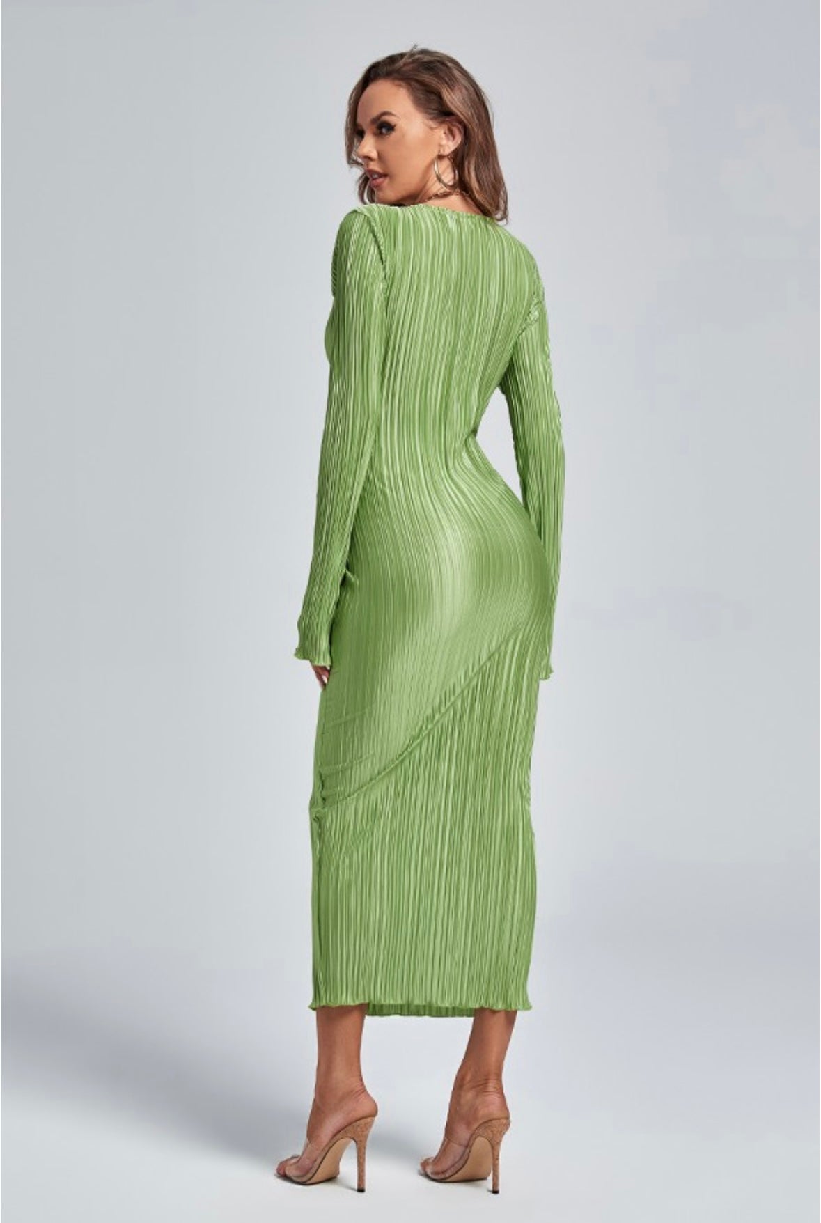 Mean Green Maxi Dress