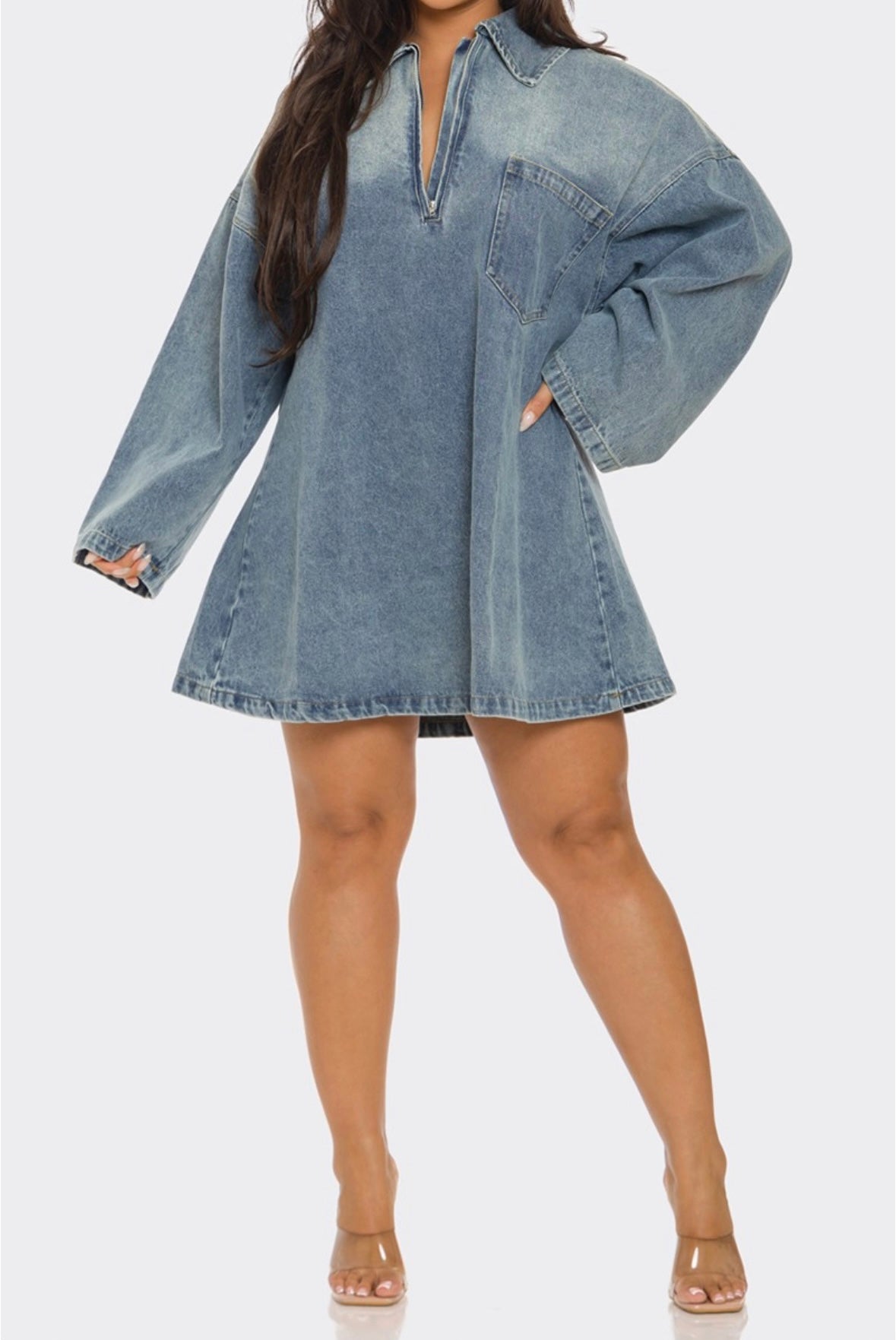 Denim Mini Dress