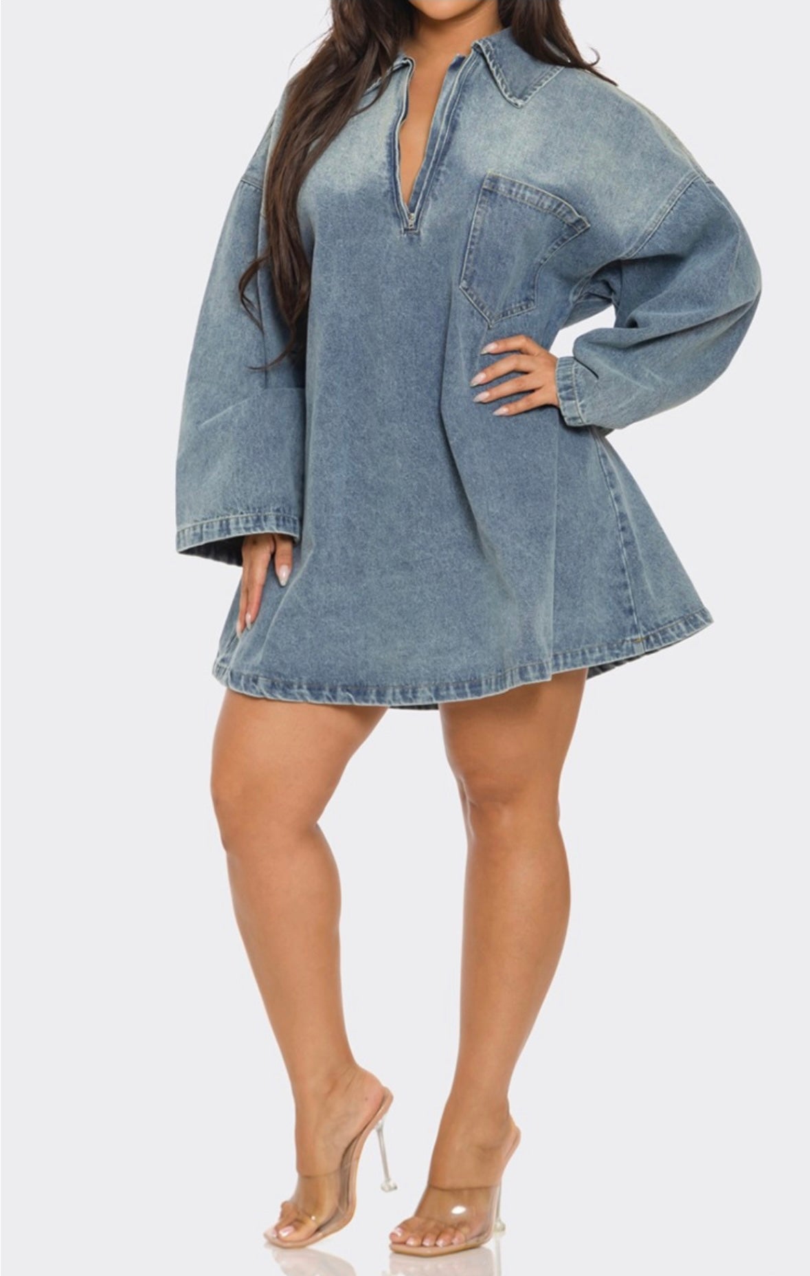 Denim Mini Dress