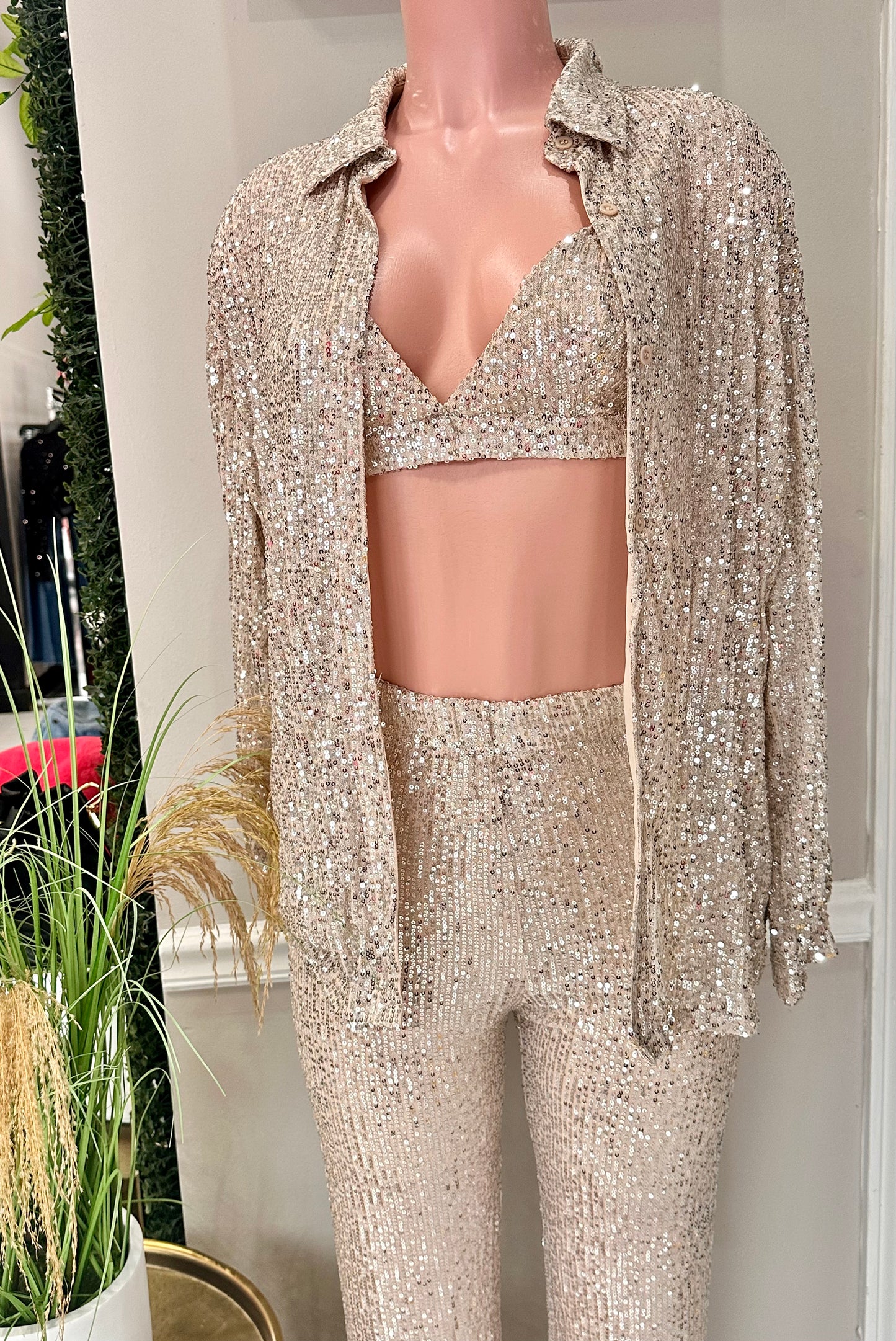 Cindy Sequin Party Set