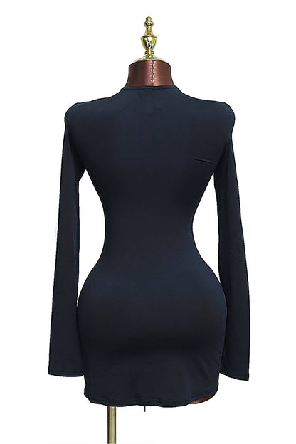 Laced Temptation Mini Dress - She Rare Boutique