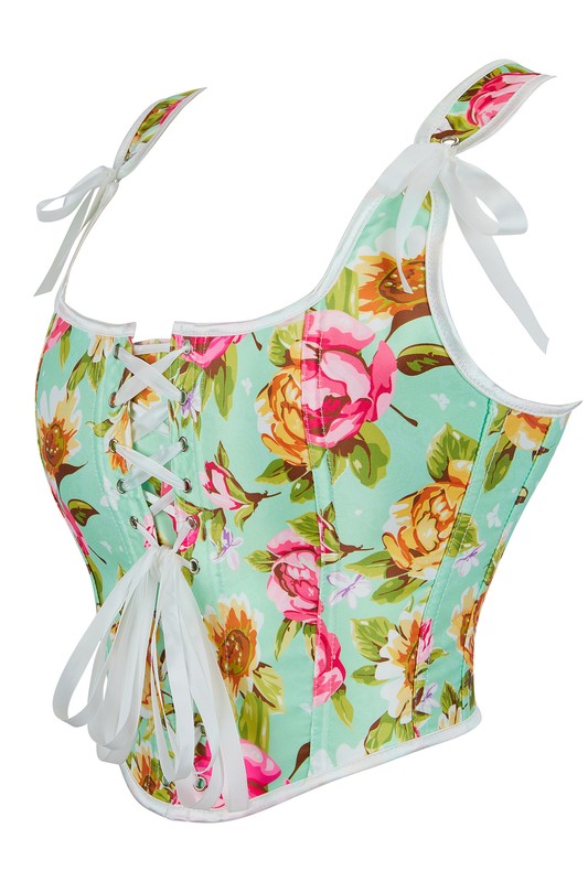 Floral Corset Top