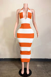Orange Crush Maxi Dress - She Rare Boutique