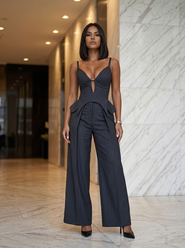 Power Play Pant Set - She Rare Boutique